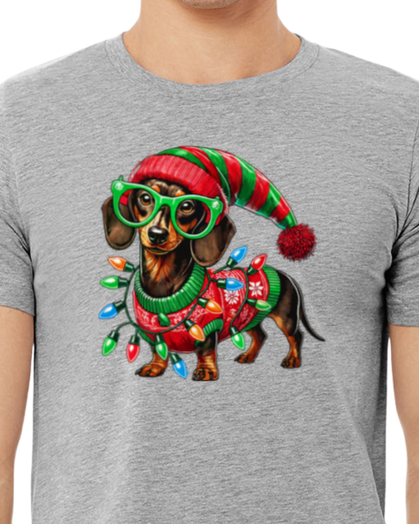 Christmas Dachshund T-Shirt